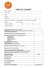 checklist indienst